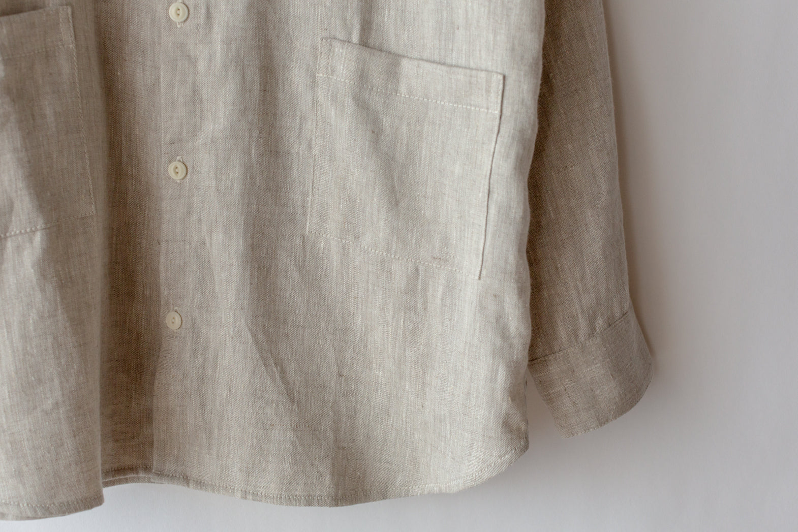 Coyota Shirt - Oatmeal Linen
