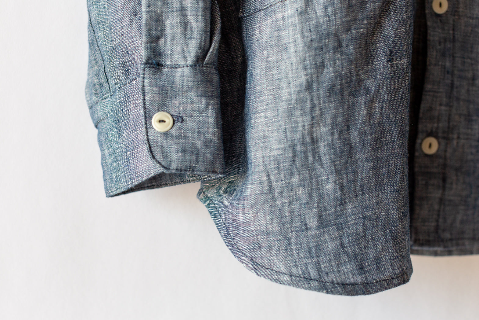 Coyota Shirt - Chambray Denim Linen