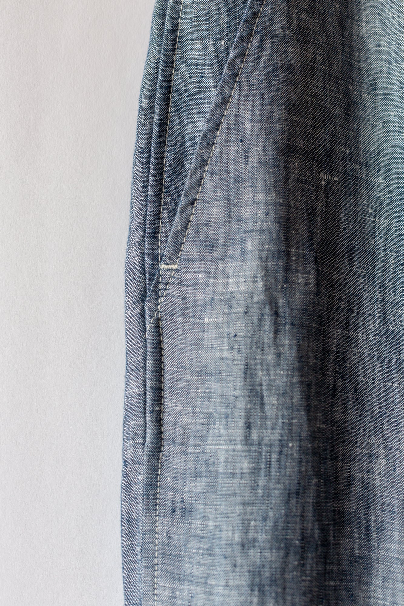 Coyote Pant - Chambray Denim Linen