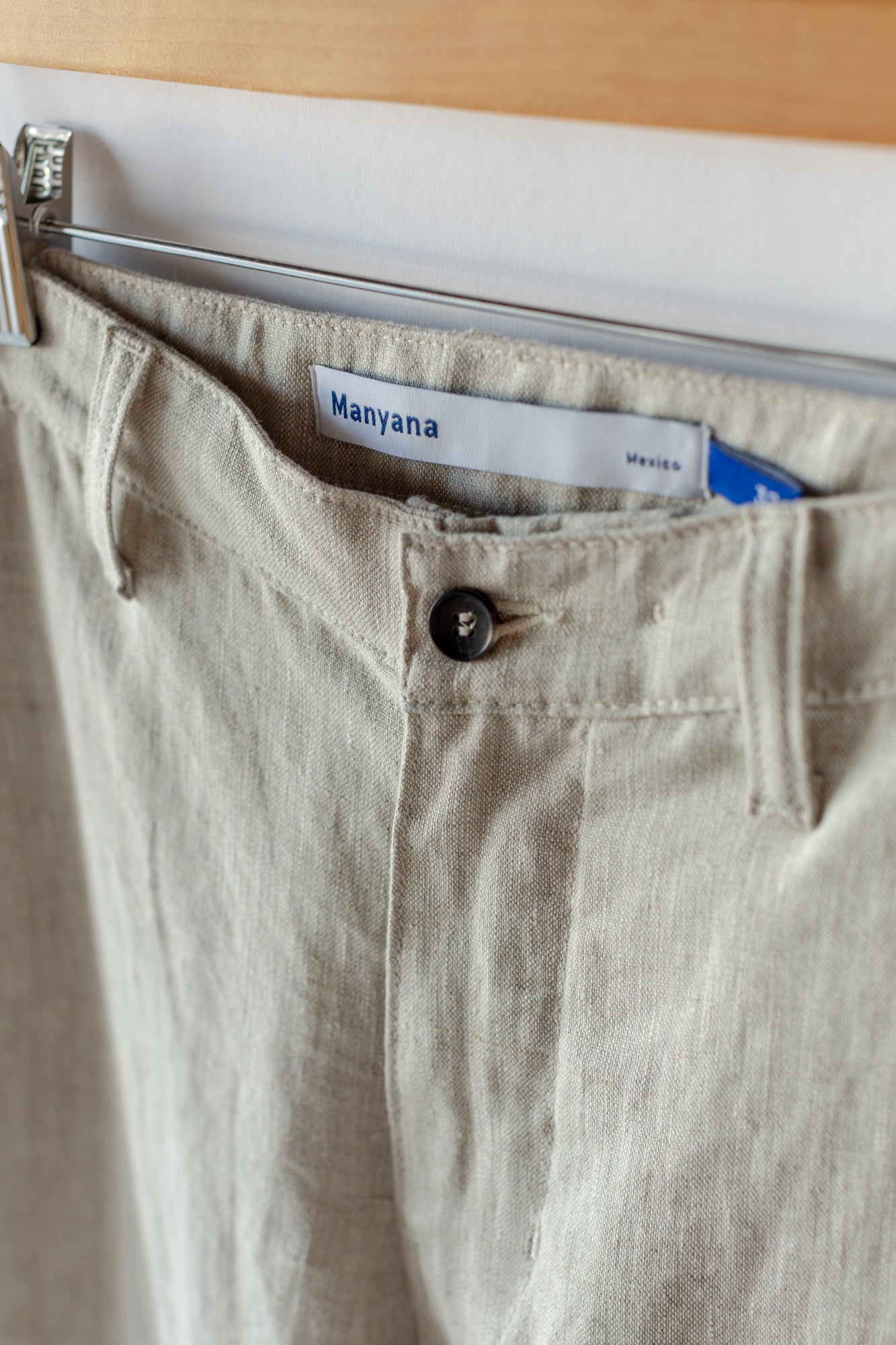 Coyote Pant - Oatmeal Linen
