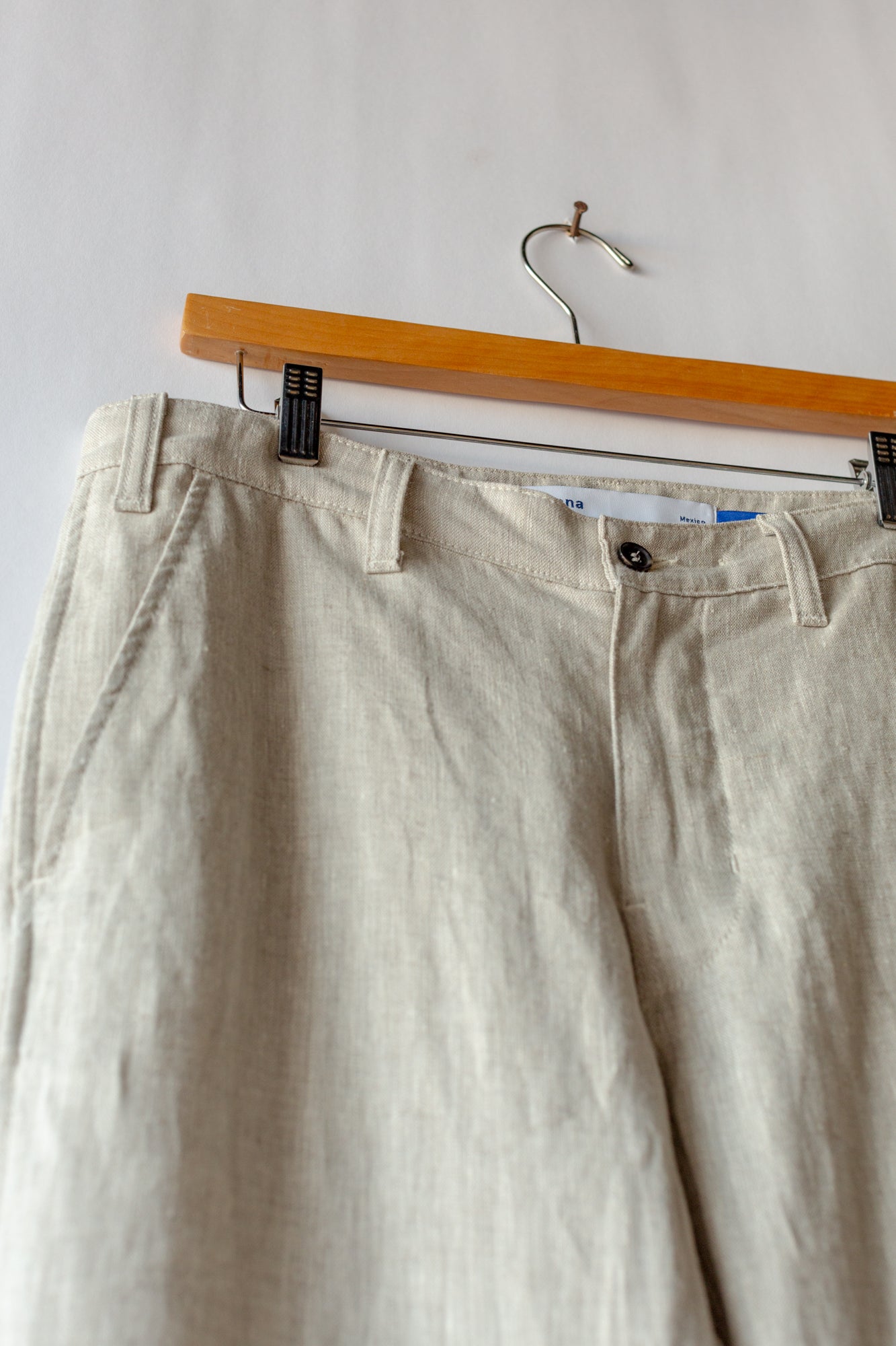Coyote Pant - Oatmeal Linen