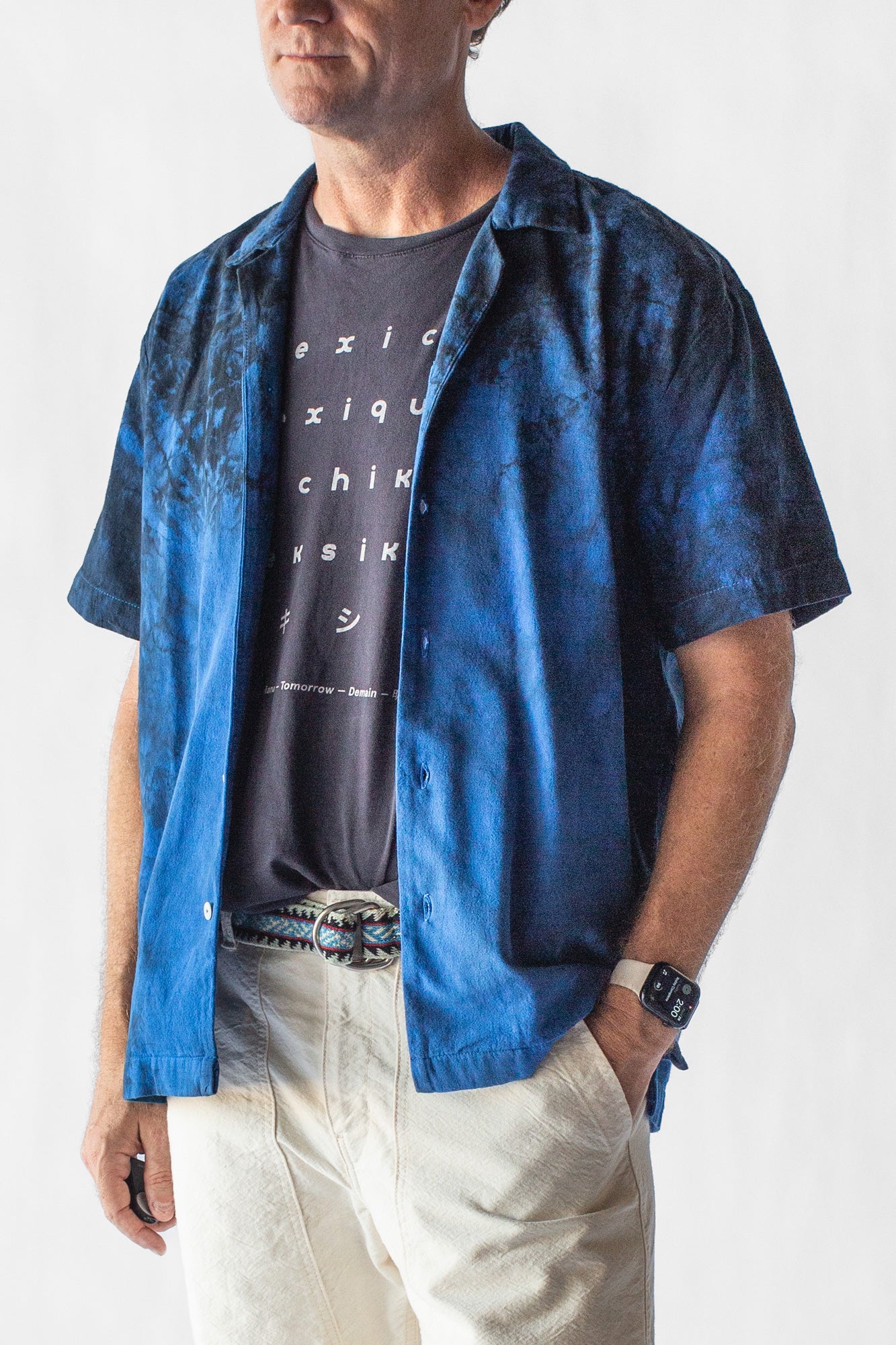 Camisa Campesino - Yves Blue Wash