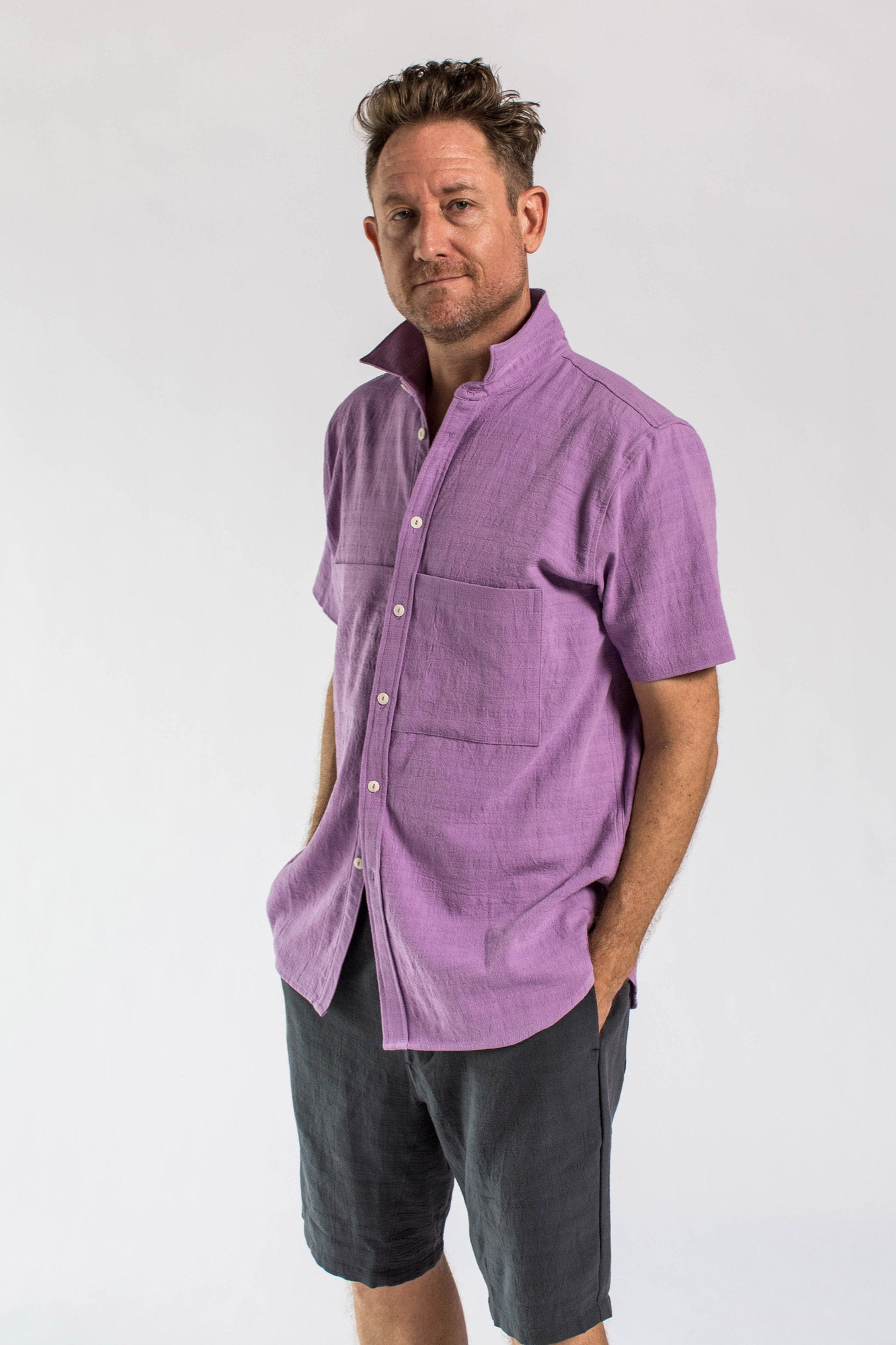 Goeritz Shirt - Aubergine