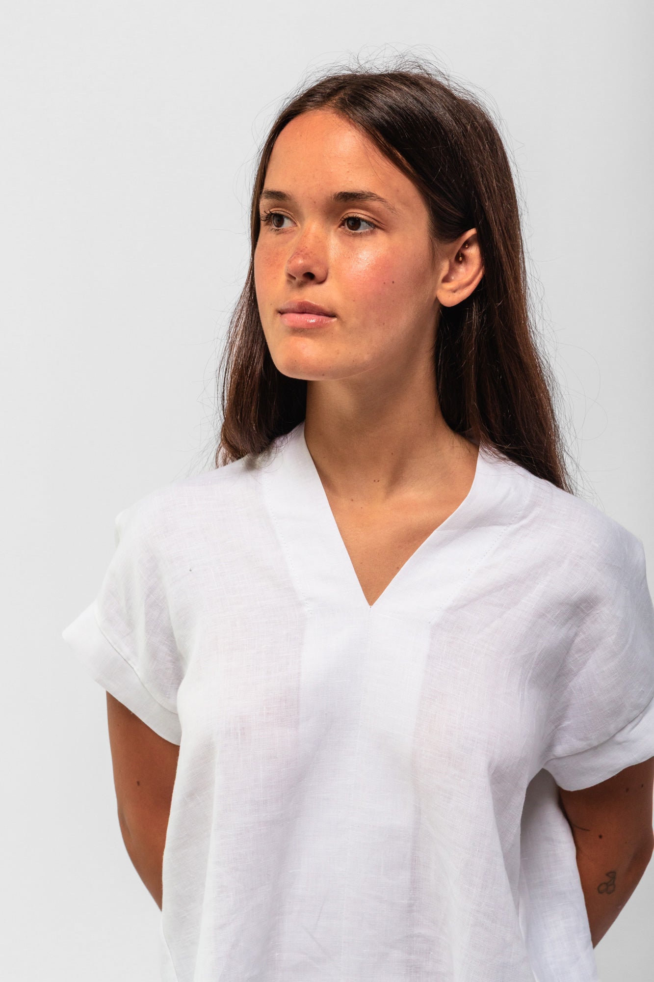 Camisa Isla - White