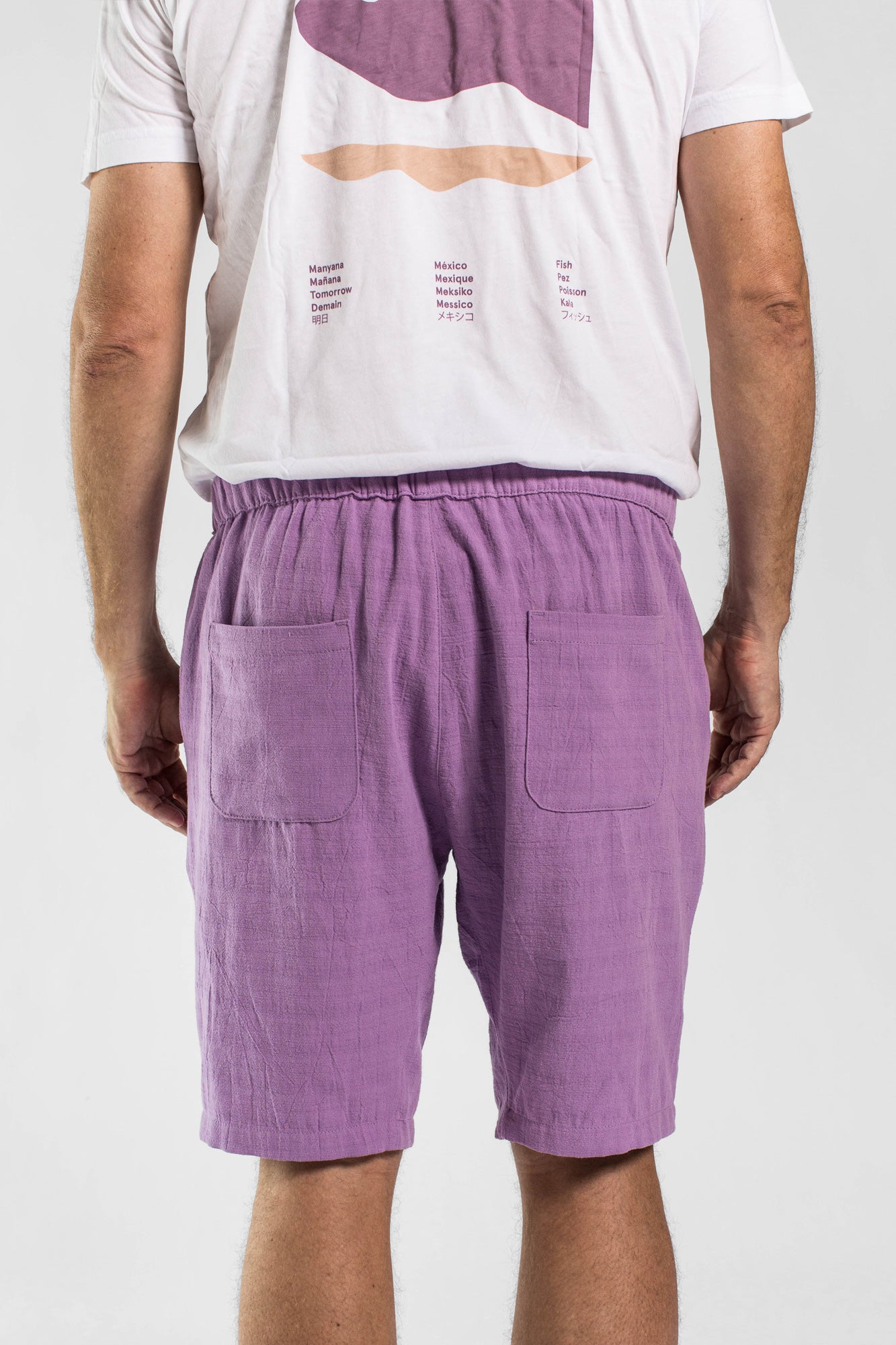 Tobala Short - Aubergine