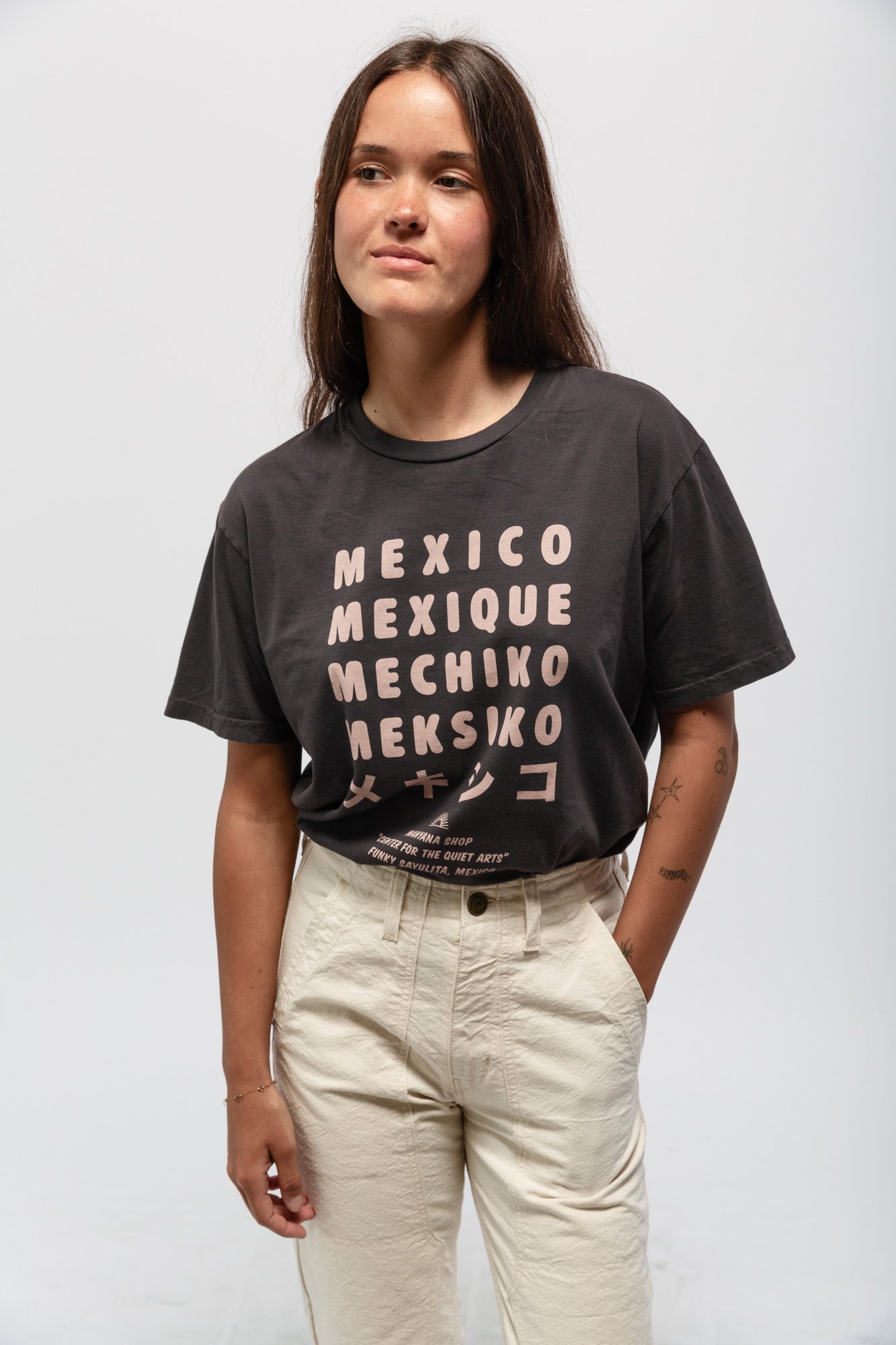 Camiseta de 5 idiomas de México