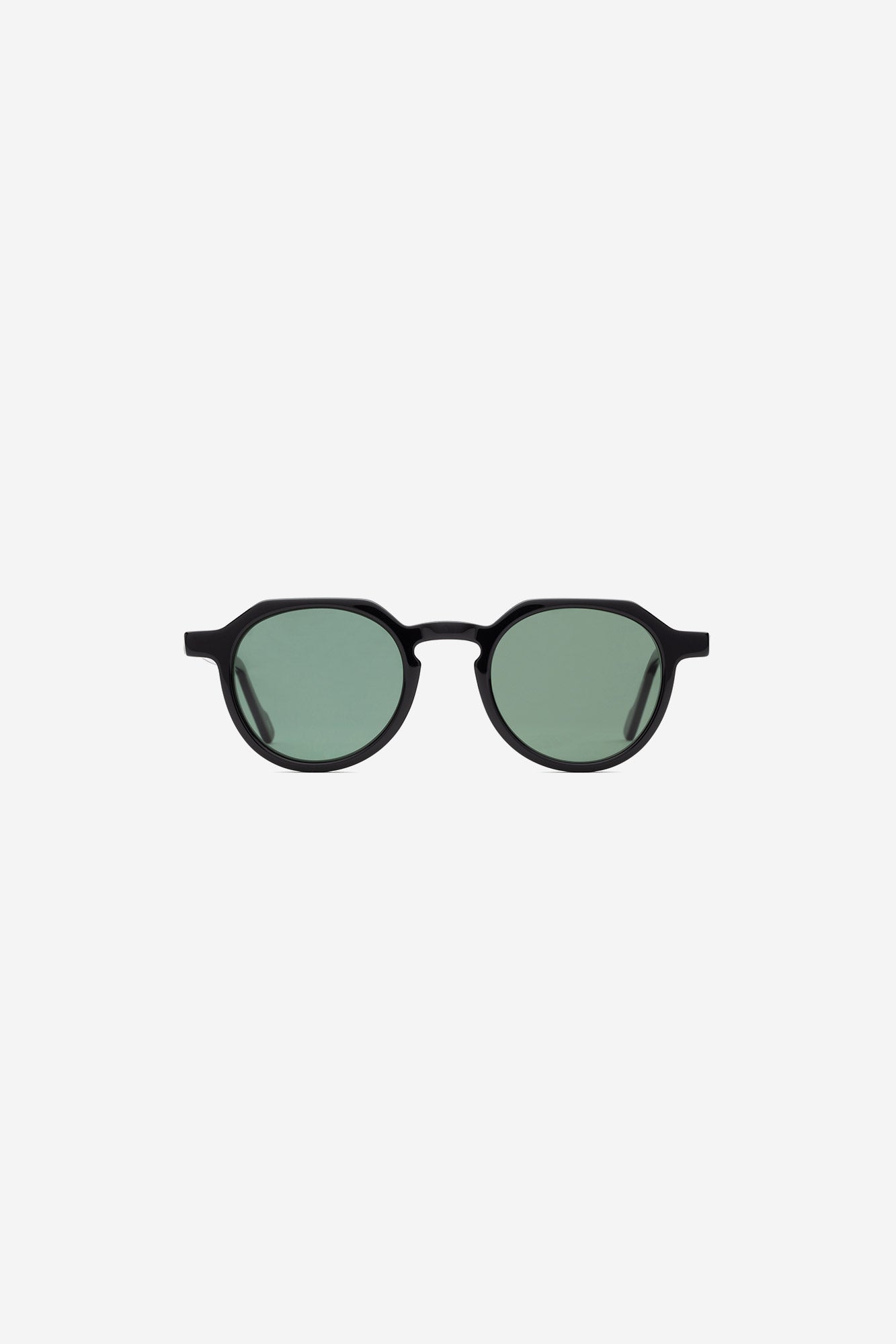 Hula Waimea Sunglasses - Black/Dark Green
