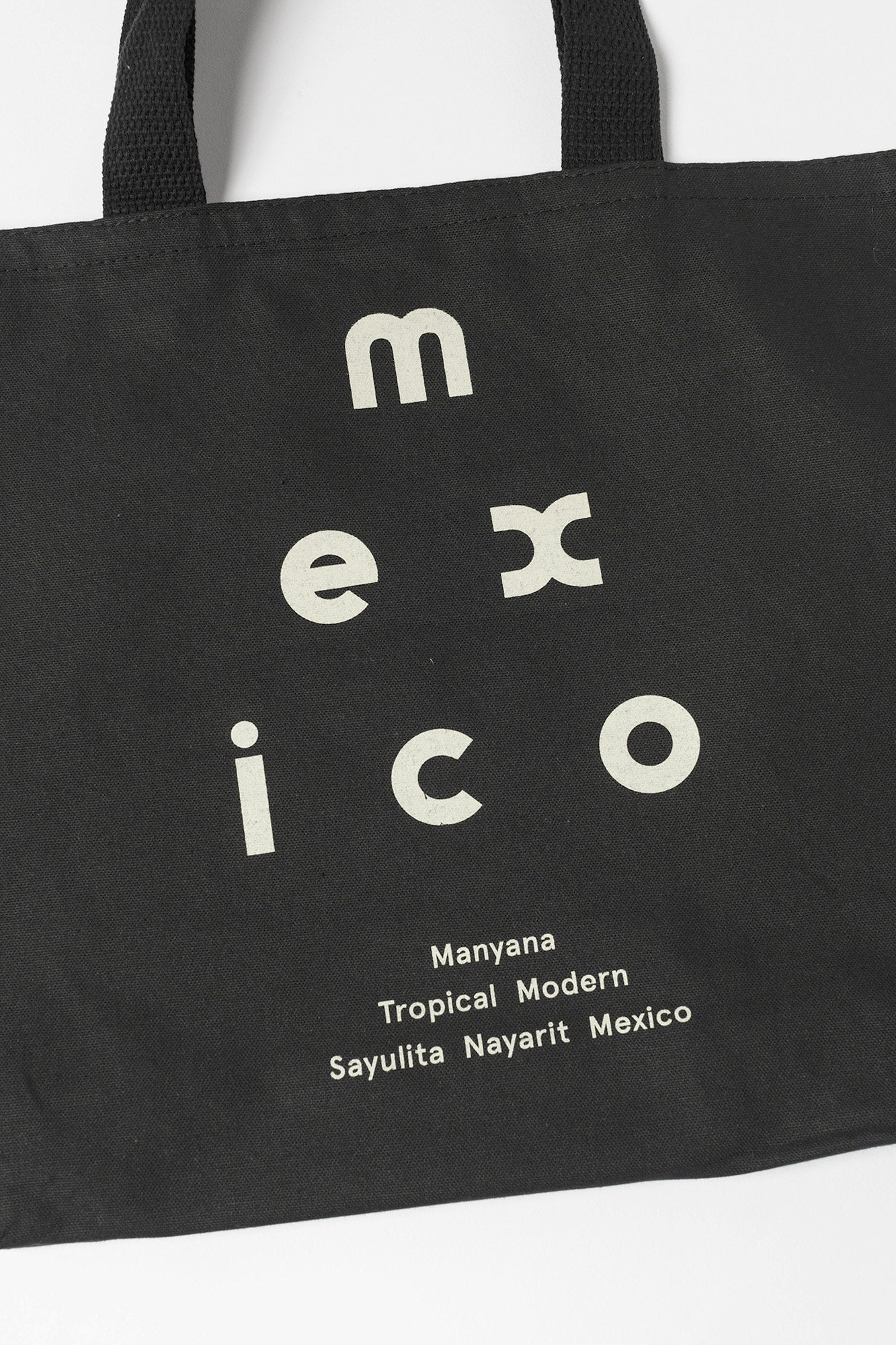 Mexico Triangle Tote - Black