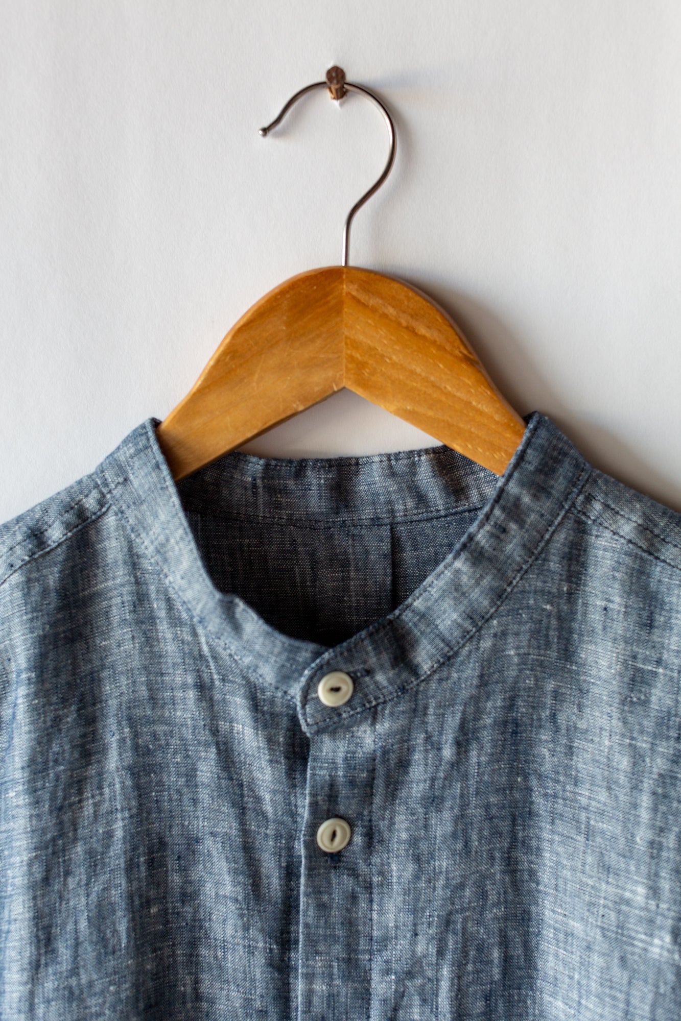 Coyota Shirt - Chambray Denim Linen