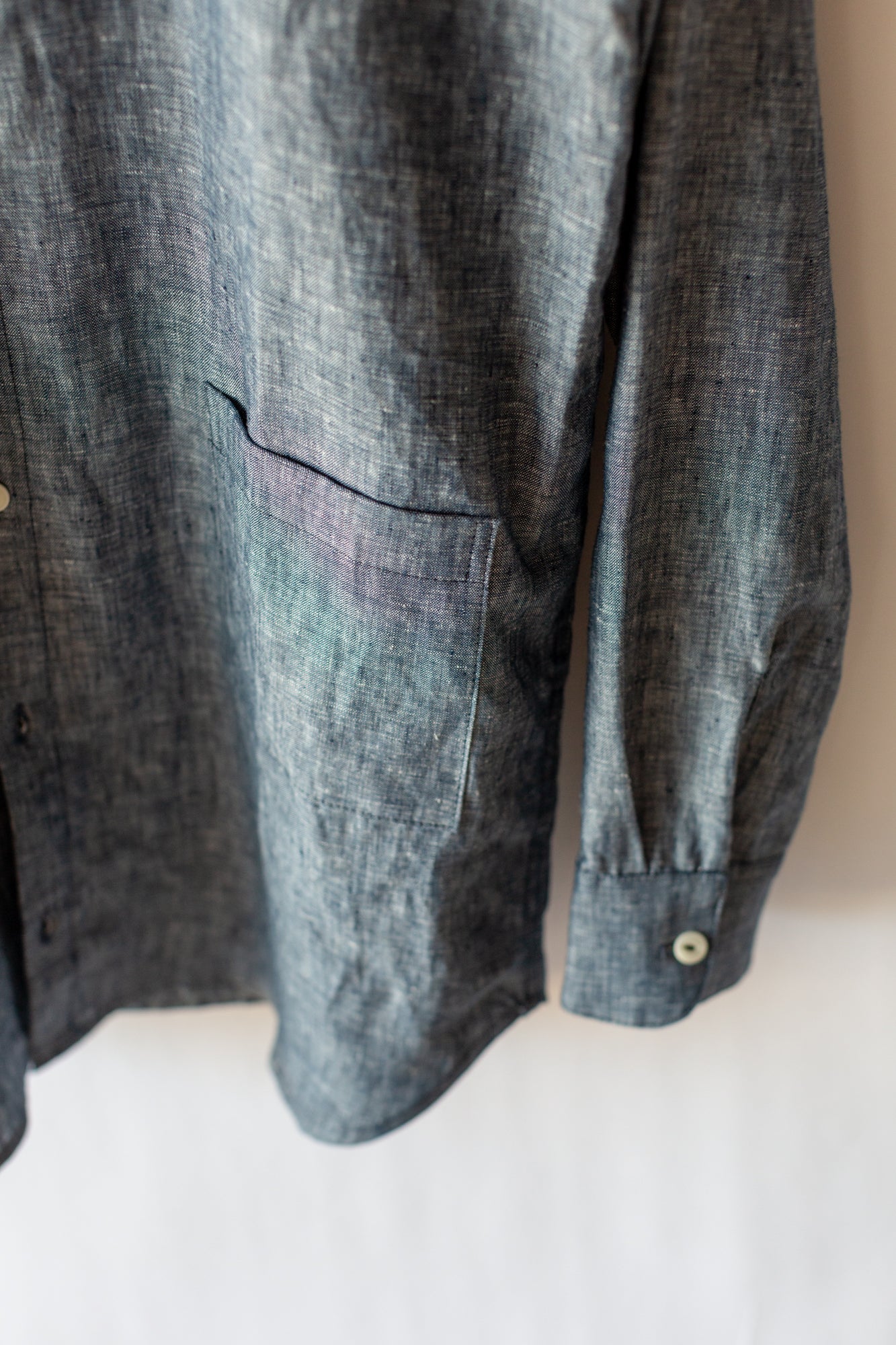 Coyota Shirt - Chambray Denim Linen