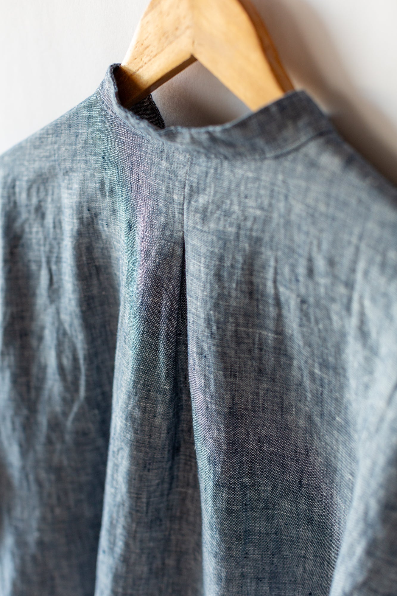 Coyota Shirt - Chambray Denim Linen