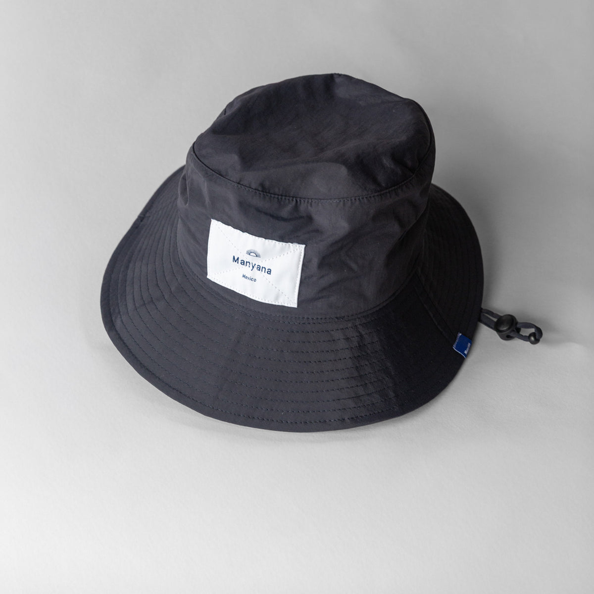 Vince Navy Blue Bucket Hat NEW with Tags Cotton White Interior Bogey Bros Golf Co | Funny Golf Hats | Bogeyman Navy Bucket Hat main image 2