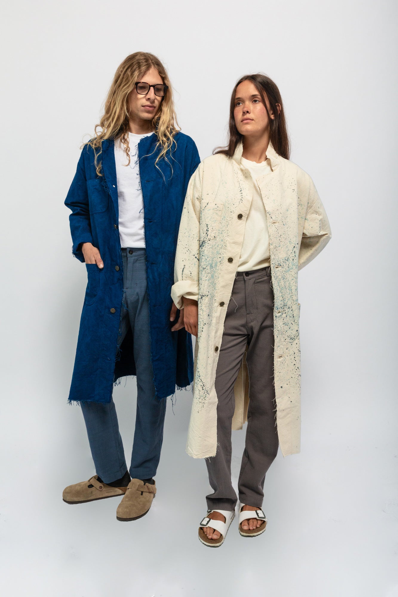 Chaqueta Siqueiros - Lona Indigo Splash