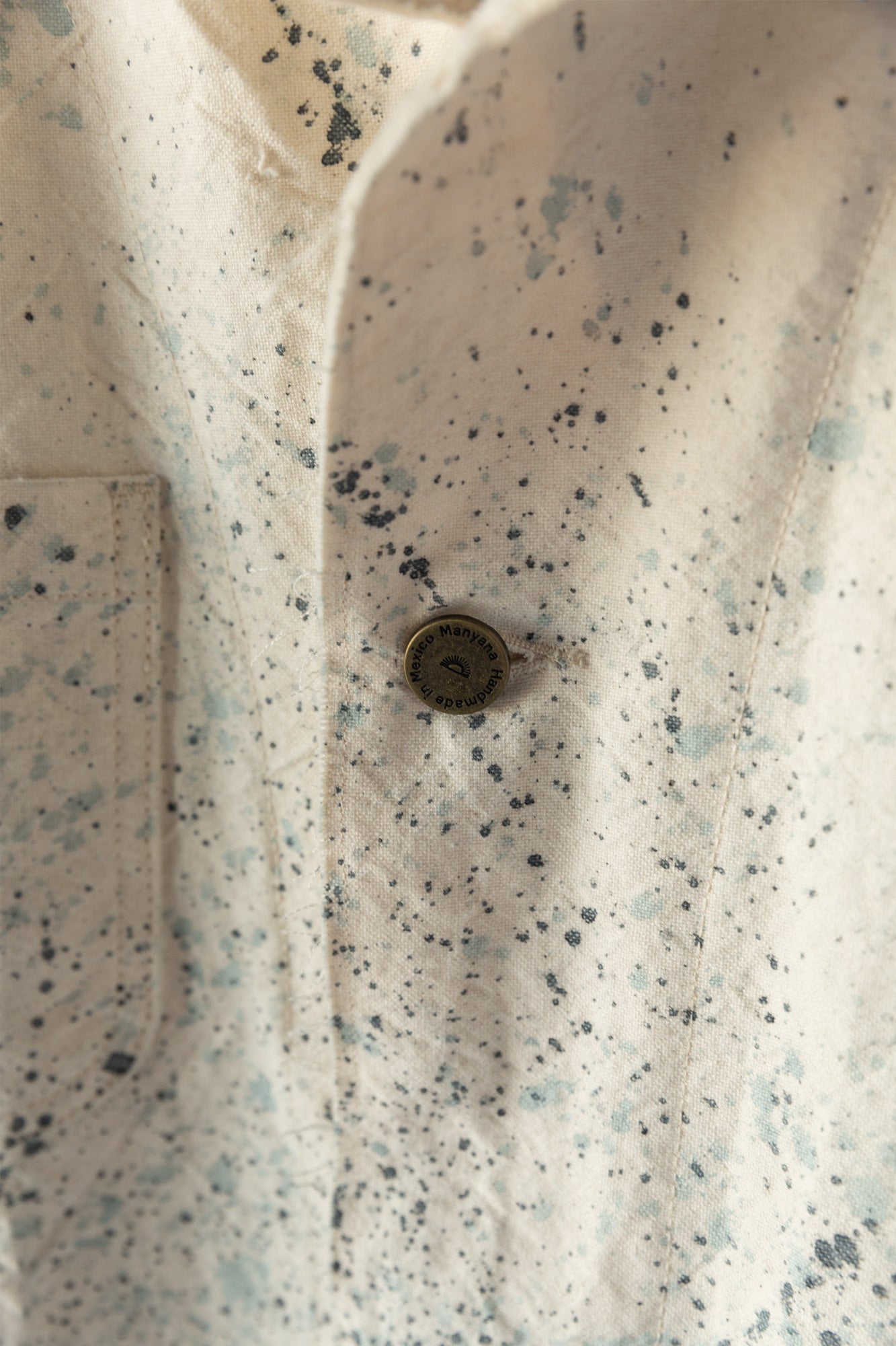 Chaqueta Siqueiros - Lona Indigo Splash