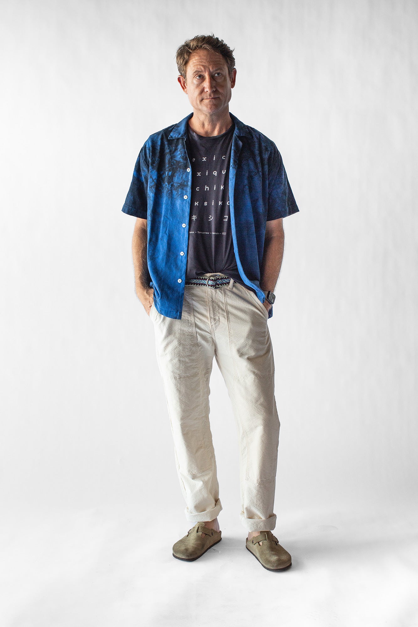Camisa Campesino - Yves Blue Wash