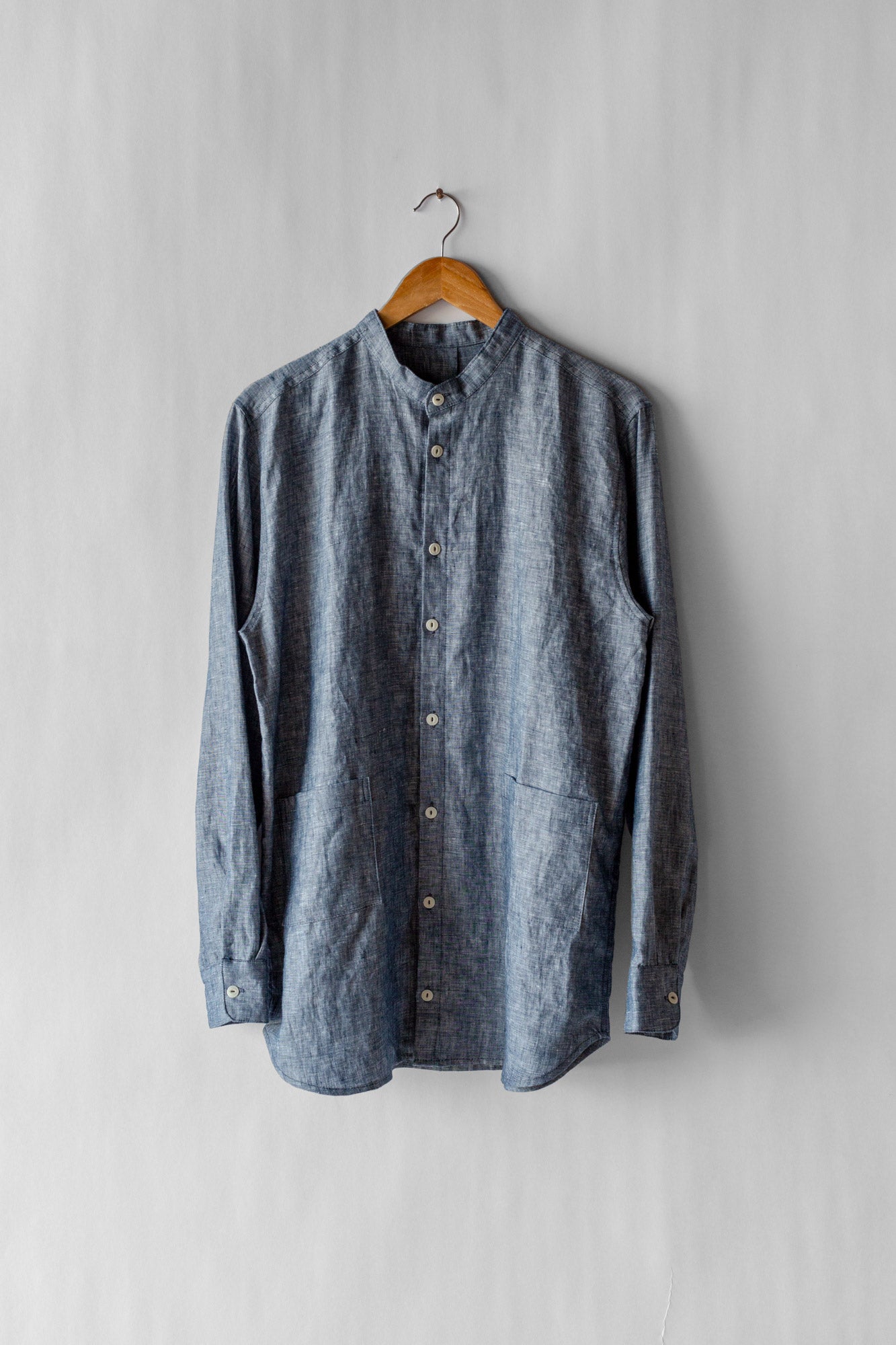 Coyota Shirt - Chambray Denim Linen