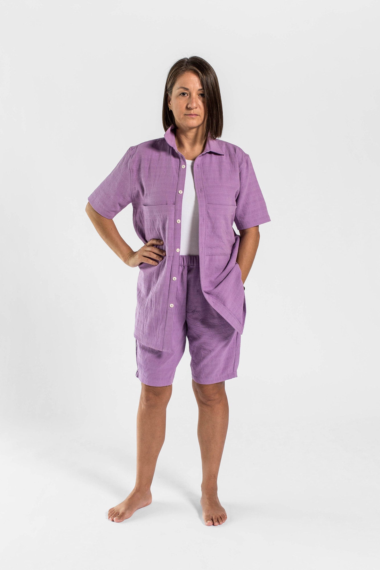 Goeritz Shirt - Aubergine
