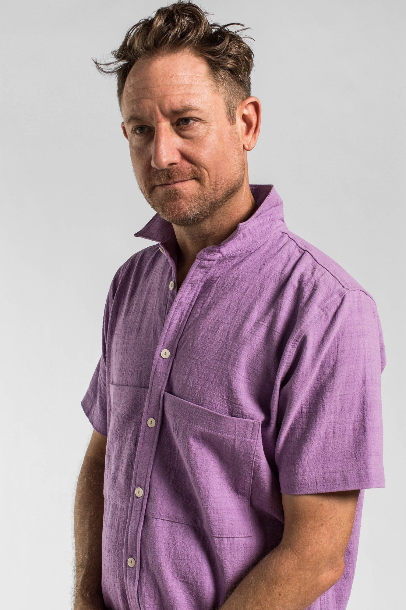 Goeritz Shirt - Aubergine