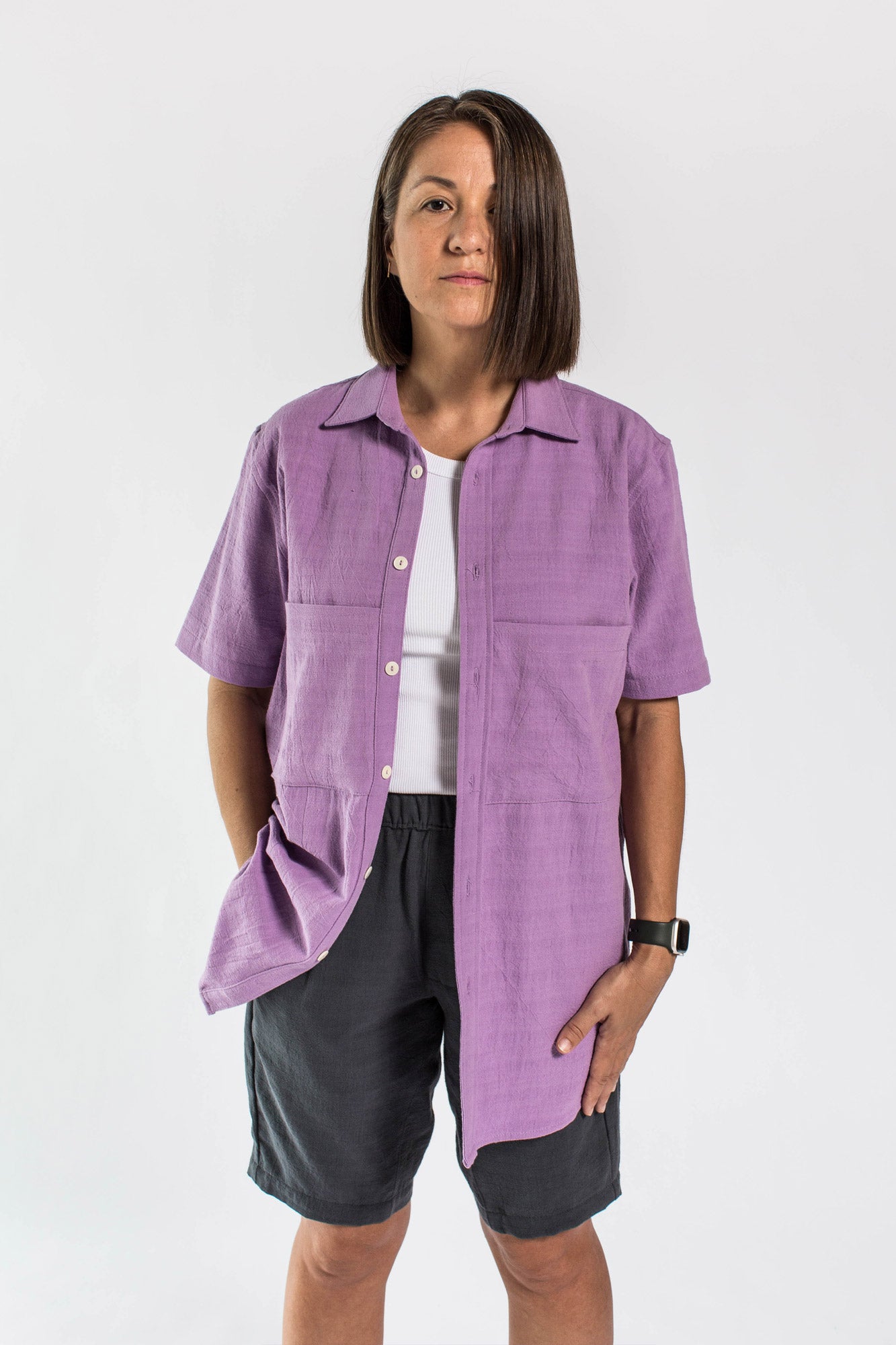 Goeritz Shirt - Aubergine