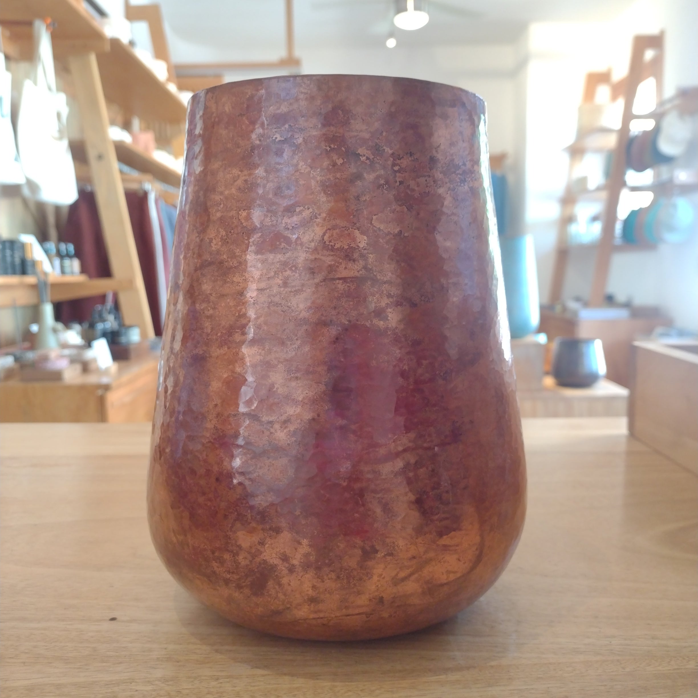 Copper Vase Medium - Natural