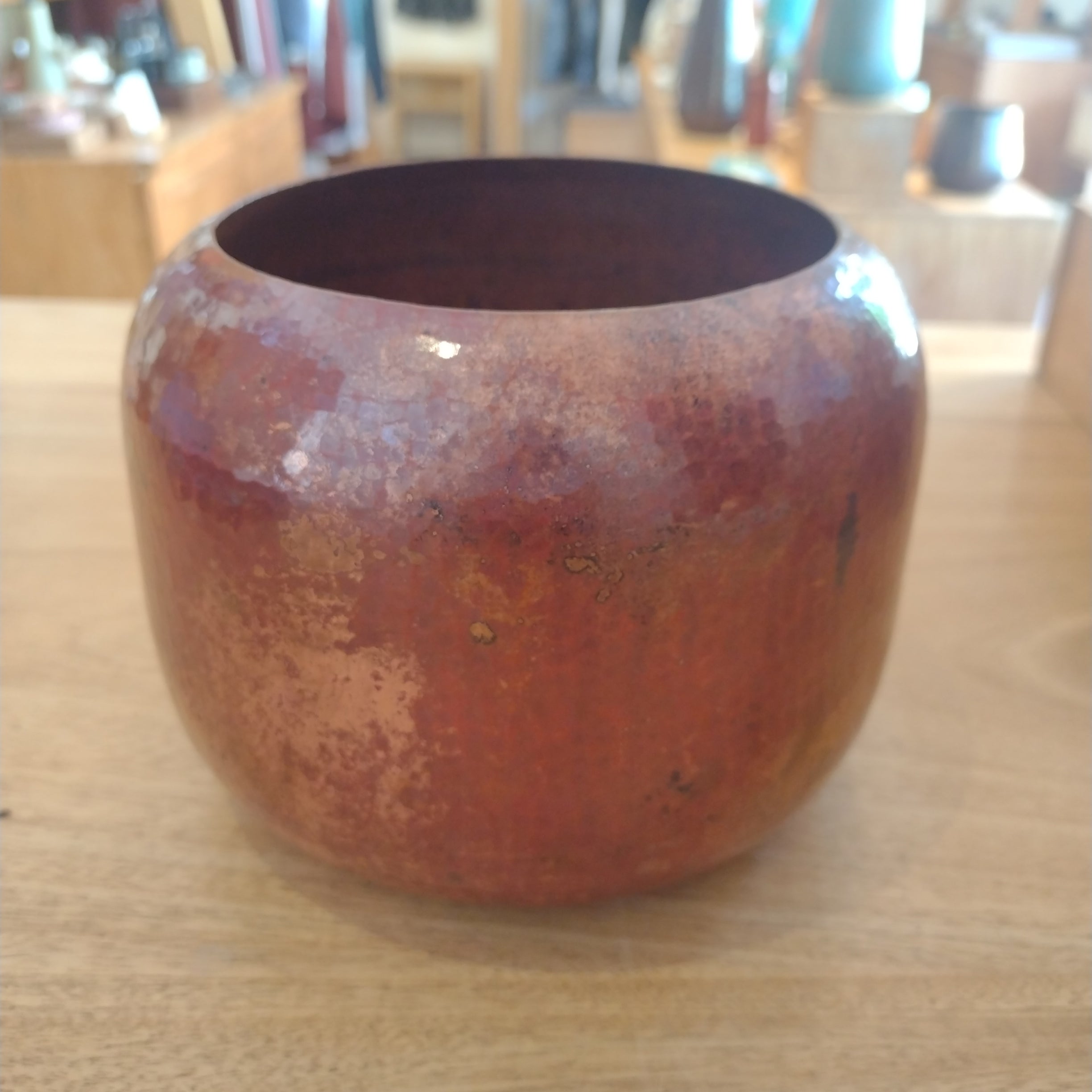 Orquidea copper vase - Natural