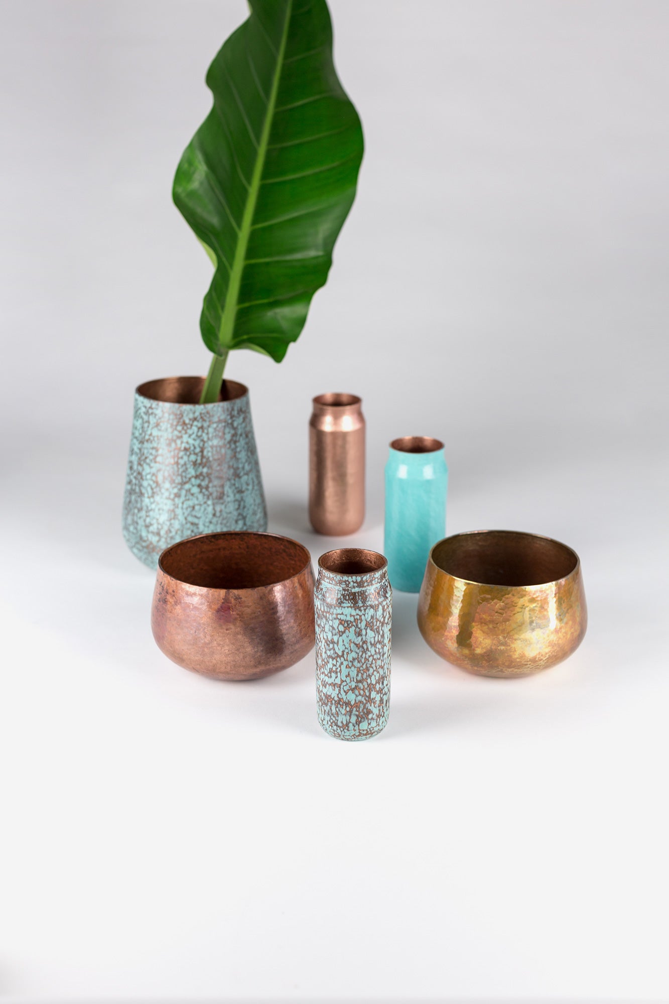 Copper Vase Small - Pulido