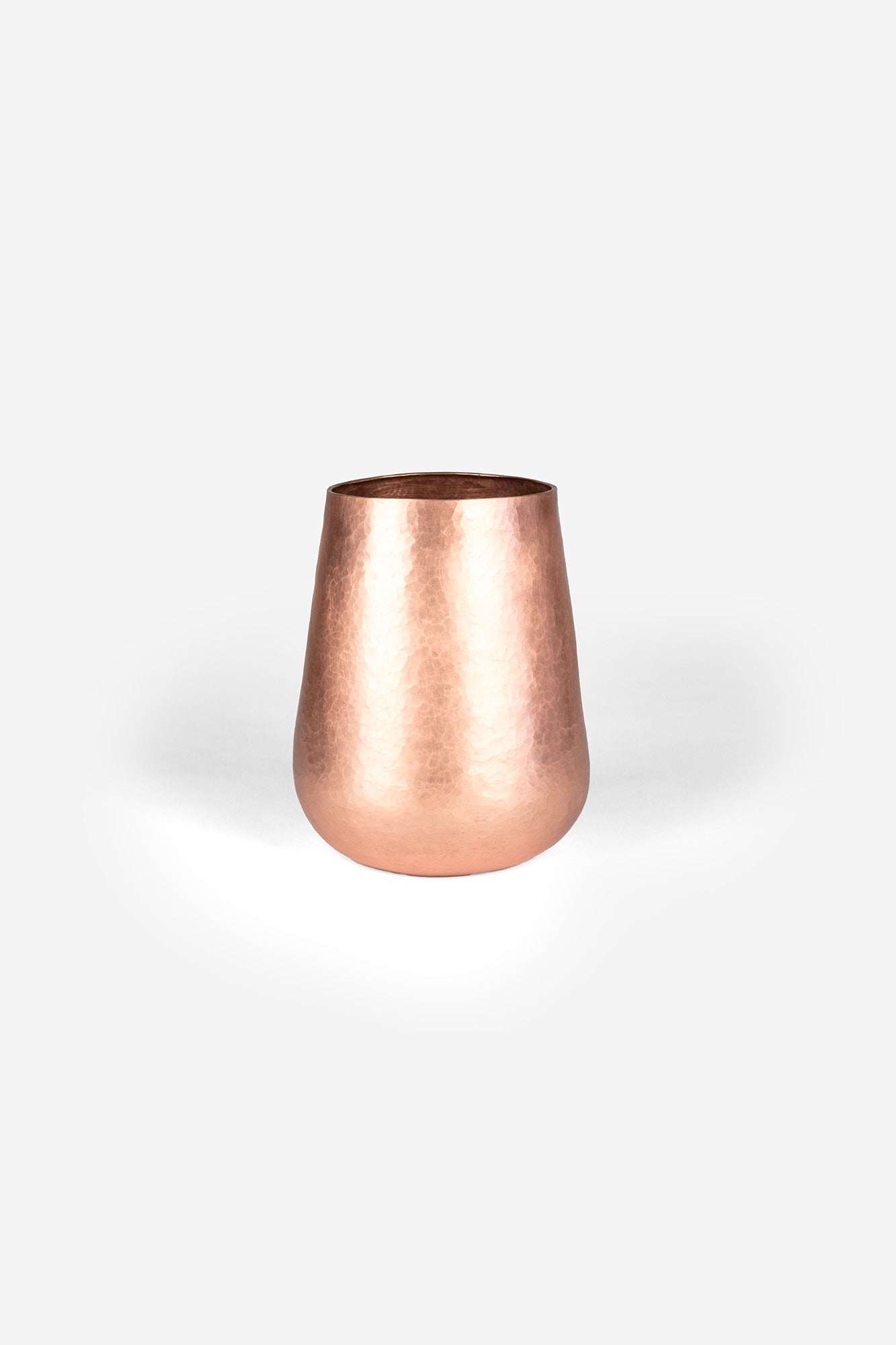 Estudio Pomelo Copper Vase Medium Pulido Front