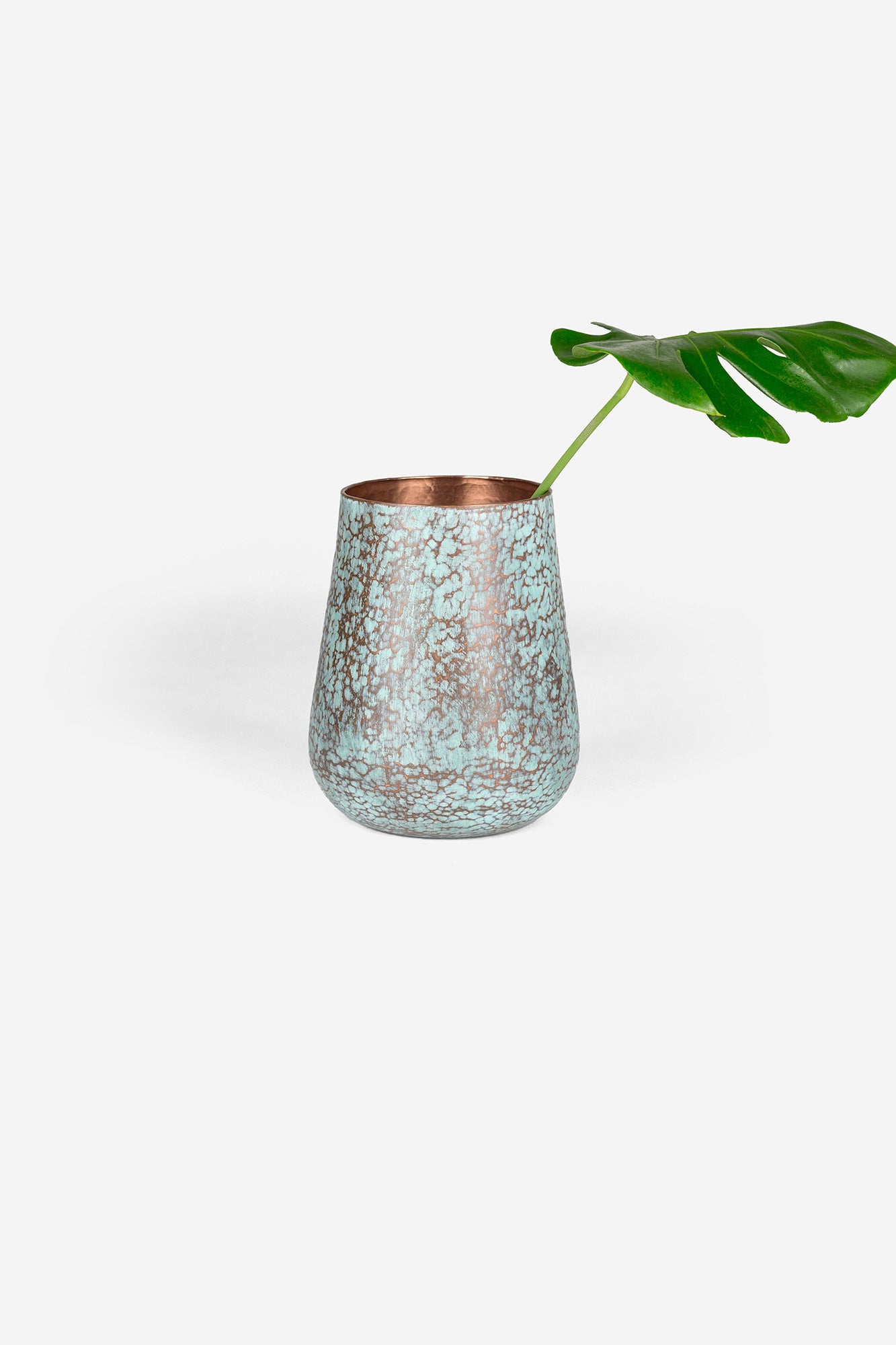 Estudio {pomelo Copper Vase Medium Raspado Detail 2