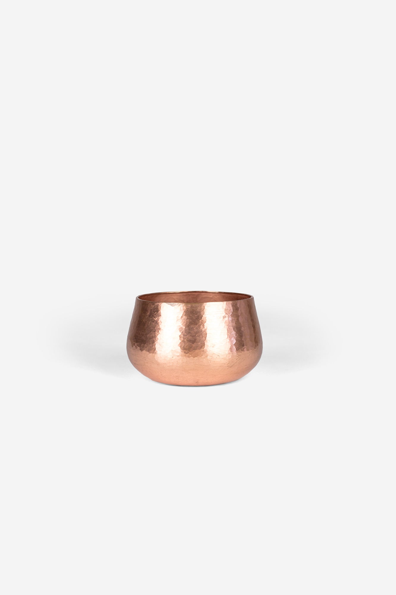 Estudio Pomelo Copper Vase Small Pulido Front